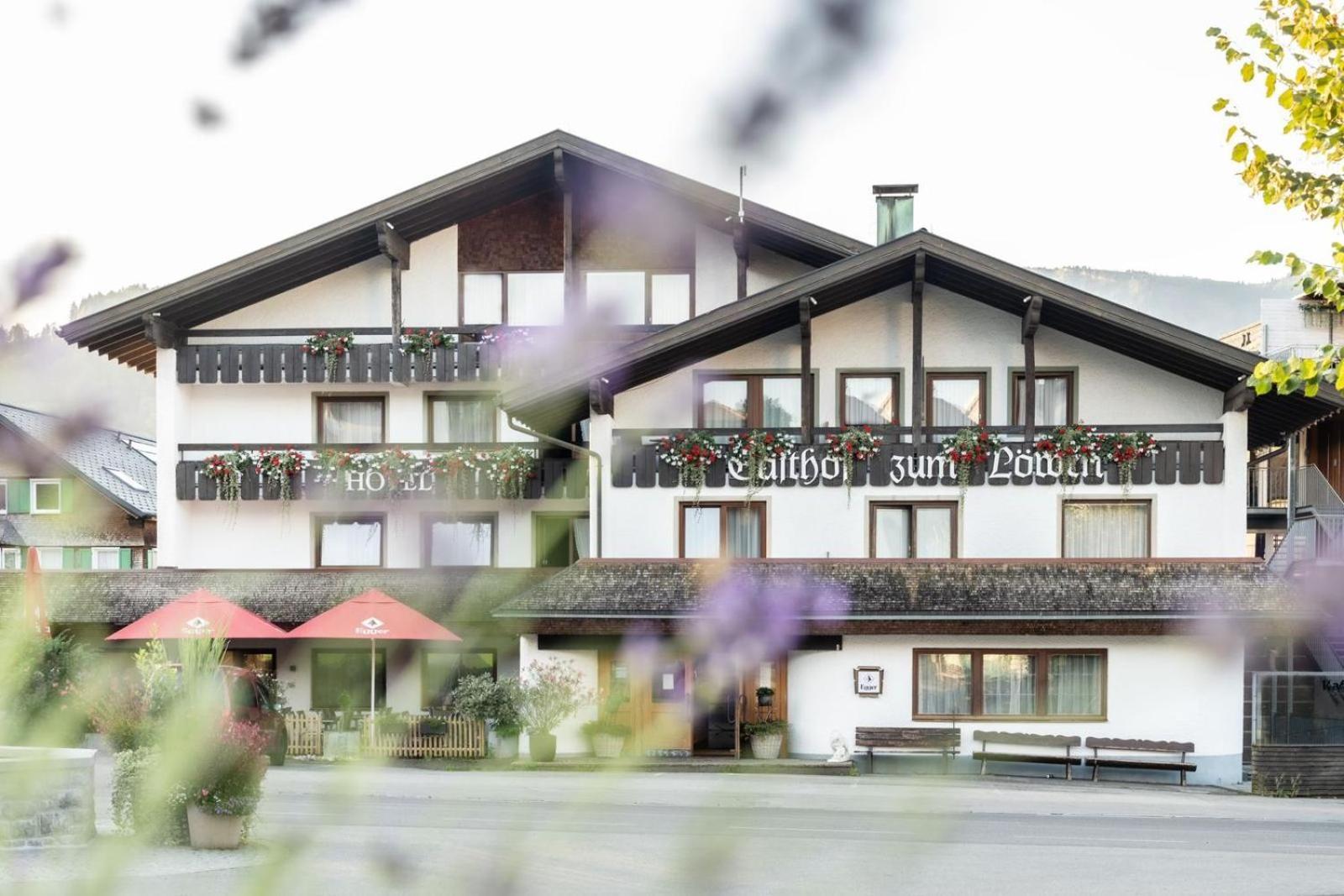 Hotel Loewen 林格瑙 外观 照片